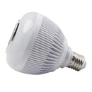 Lâmpada Axia Bluetooth Led Caixa De Som com controle 12w