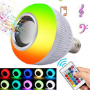 Lâmpada Axia Bluetooth Led Caixa De Som com controle 12w