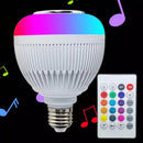 Lâmpada Axia Bluetooth Led Caixa De Som com controle 12w