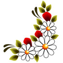 Nail Axia Art 100 Adesivo de Unha 3D PRÉ PRONTO Florais e Leve 120 - Tem Que Finalizar com Base
