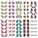 Nail Axia Art 100 Adesivo de Unha 3D PRÉ PRONTO Florais e Leve 120 - Tem Que Finalizar com Base