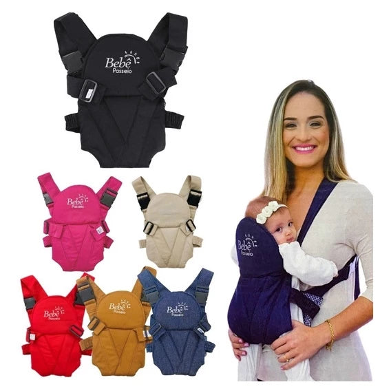 Canguru Bebê Passeio Axia Modelo Panda Até 15 Kg 02 a 18meses