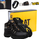 Bota Caterpillar Axia Masculino Otimizado + Cinto + Carteira + Relógio