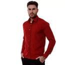 Camisa Axia Social Masculina Slim fit Luxo Moda Estilosa Manga Longa