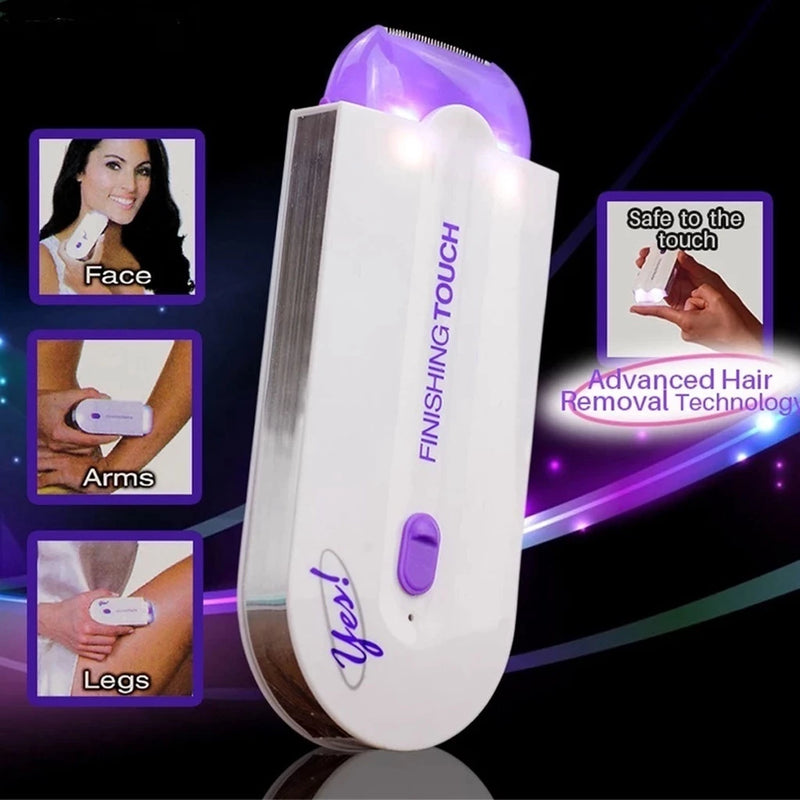Depilador eletrico feminino/masculino Axia Recarregável Facial e Corporal Removedor De Pelos