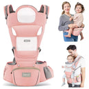 Canguru Axia Para Bebê 0-3 Anos Ergonômico 3 Em 1 Estilo Canguru Frontal Infantil Hipseat