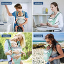 Canguru Axia Para Bebê 0-3 Anos Ergonômico 3 Em 1 Estilo Canguru Frontal Infantil Hipseat