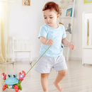 Brinquedo Caranguejo Fujão Axia Musical Som Luz E Movimento Infantil Para Bebês