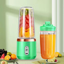 400ML 6 Lâminas Espremedor Elétrico Axia Mini Liquidificador Portátil De Suco De Alimentos Misturador Leite