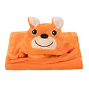 Toalha de Banho Axia Bebê Felpuda Capuz Infantil Recém Nascido Com Orelhinha Menino e Menina 95 x 65cm
