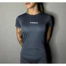camiseta axia dry fit feminina com proteção uv para academia/corrida/treino