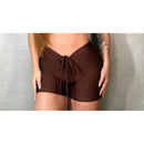 SHORT Axia com cordinha gringa empina bumbum Academia treino feminino