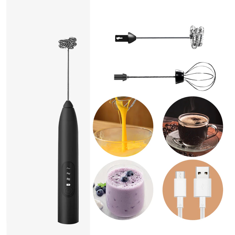 H'maston FR02 Mini Mixer axia  Misturador Batedor Elétrico Sem Fio Portátil
