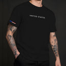 Camiseta Axia Manfinity UNITED STATES Urban Camisa Street Wear Masculina 100% Algodão