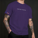Camiseta Axia Manfinity UNITED STATES Urban Camisa Street Wear Masculina 100% Algodão