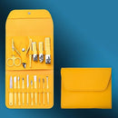 Kit Axia 16 Pçs Cortador De Unhas Pedicure Tesoura Prego Conjunto De Ferramentas Em Aço Inoxidável Com Bolsa Dobrável