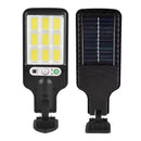 Kit 2 Luz Solar De Rua Taman 21W LED Axia Controle Remoto De Jardim À Prova D'água Indução Automática Com 3 Modos
