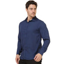 Camisa Social Masculina Axia Manga longa Slim Fit
