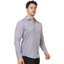 Camisa Social Masculina Axia Manga longa Slim Fit