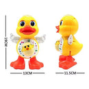 Brinquedo Pato Patinho Dançante Axia Musical Dança, Anda, Mexe, com Luz E Som