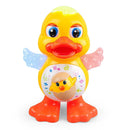 Brinquedo Pato Patinho Dançante Axia Musical Dança, Anda, Mexe, com Luz E Som
