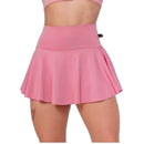 Short Axia Saia Fitness Academia Suplex Feminino Estilo Bailarina