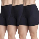 kit 3 Shorts axia Segunda Pele Liso Anágua | Bermudinha para Vestir por baixo da Roupa Feminino