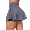 Short Axia Saia Fitness Academia Suplex Feminino Estilo Bailarina
