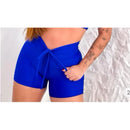 SHORT Axia com cordinha gringa empina bumbum Academia treino feminino