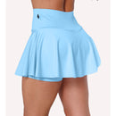 Short Axia Saia Fitness Academia Suplex Feminino Estilo Bailarina