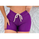 SHORT Axia com cordinha gringa empina bumbum Academia treino feminino
