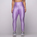Calça Legging Fitness Canelada Axia Trilobal Cintura Alta Academia Não Transparente Feminina