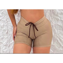 SHORT Axia com cordinha gringa empina bumbum Academia treino feminino