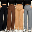 Calça Pantalona Alfaiataria Axia Premium Com Bolso