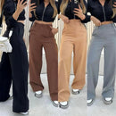 Calça Pantalona Alfaiataria Axia Premium Com Bolso