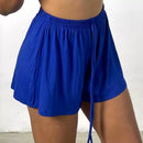 Short Feminino Axia Cintura Alta Soltinho Malha Viscolycra Premium Novo Brisa