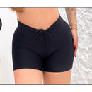 SHORT Axia com cordinha gringa empina bumbum Academia treino feminino