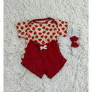 Conjunto Body Tematicos Axia e Faixa 3 Peças para Bebe