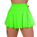Short Axia Saia Fitness Academia Suplex Feminino Estilo Bailarina