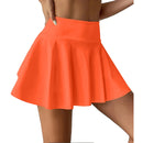 Short Axia Saia Fitness Academia Suplex Feminino Estilo Bailarina