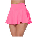Short Axia Saia Fitness Academia Suplex Feminino Estilo Bailarina