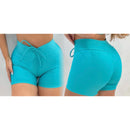 SHORT Axia com cordinha gringa empina bumbum Academia treino feminino