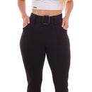 Calça Skinny Axia Com Cinto Malha Crepe Cintura Alta do P ao G3