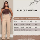 Calça Pantalona Alfaiataria Axia Premium Com Bolso
