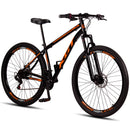 Bicicleta Aro 29 KGT Axia Aço Carbono Freios a Disco Suspensão 21 Marchas