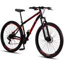 Bicicleta Aro 29 KGT Axia Aço Carbono Freios a Disco Suspensão 21 Marchas