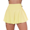 Short Axia Saia Fitness Academia Suplex Feminino Estilo Bailarina