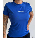 camiseta axia dry fit feminina com proteção uv para academia/corrida/treino