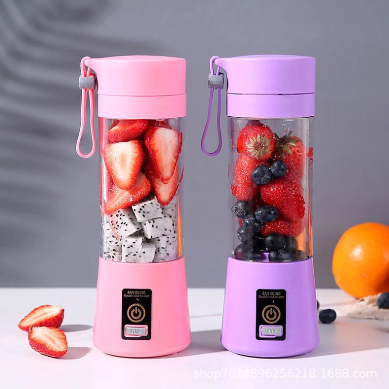 Mini Liquidificador Portátil Axia Shake 6 Laminas + Cabo USB