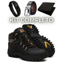 Bota Caterpillar Axia Masculino Otimizado + Cinto + Carteira + Relógio